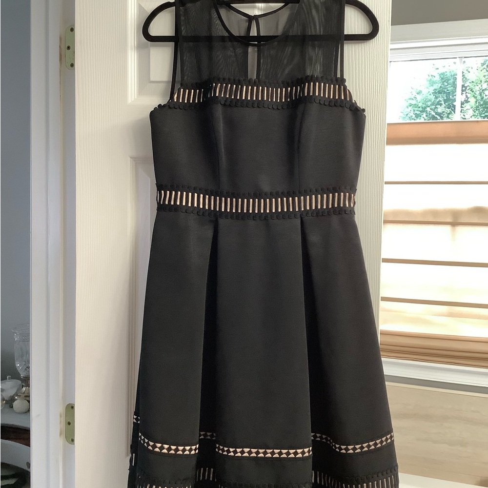 Eliza J Classic Black Dress
